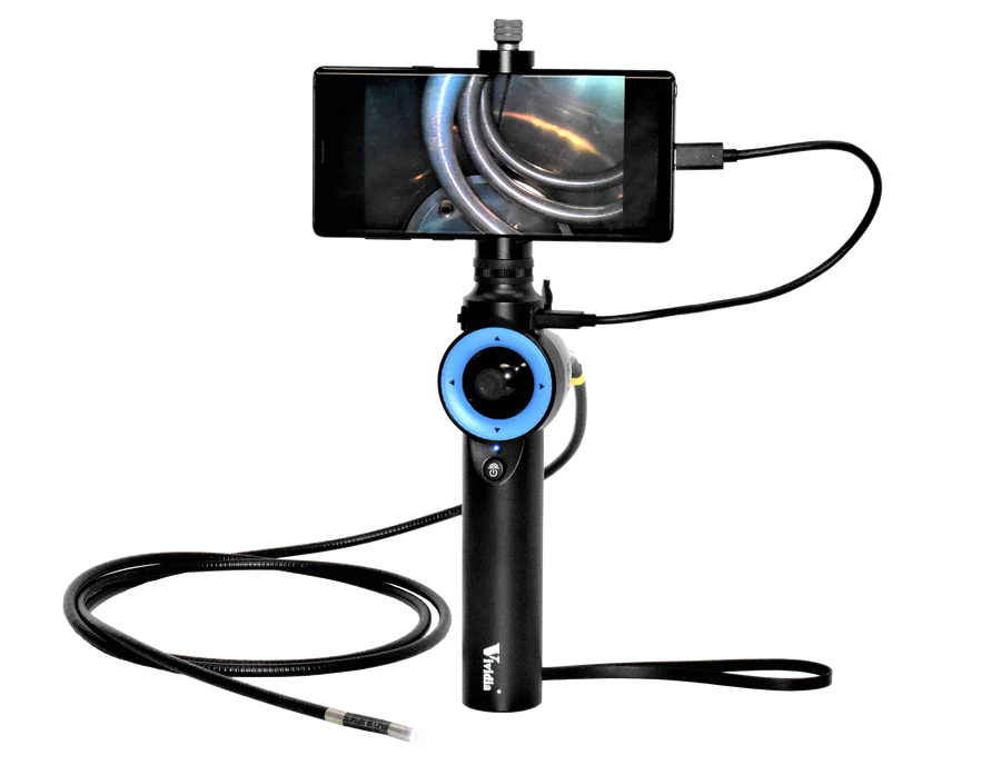 Vividia ME-610i/ME-620i 6mm Flexible Joystick Borescope for iOS