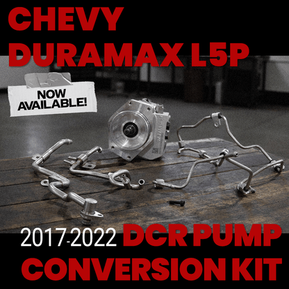 2017-2023 Chevy Duramax L5P DCR Pump Conversion Kit. CA Excl.