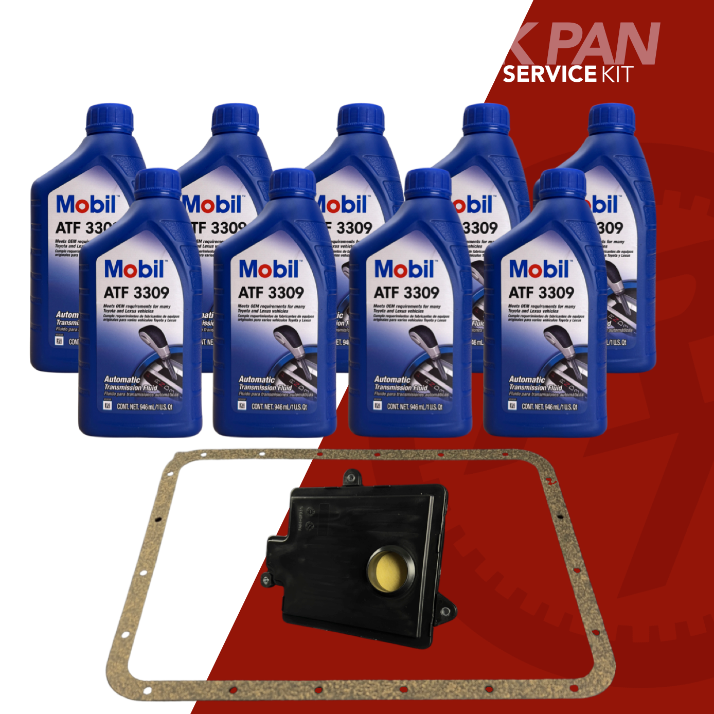 AS69RC SERVICE KIT - STOCK PAN WITH 3309 ATF