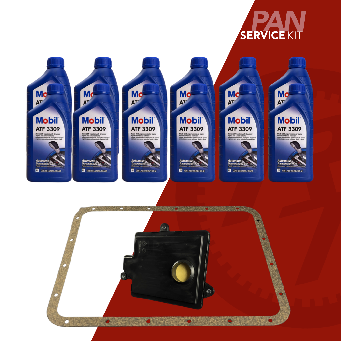 AS69RC SERVICE KIT - DEEP PAN WITH 3309 ATF
