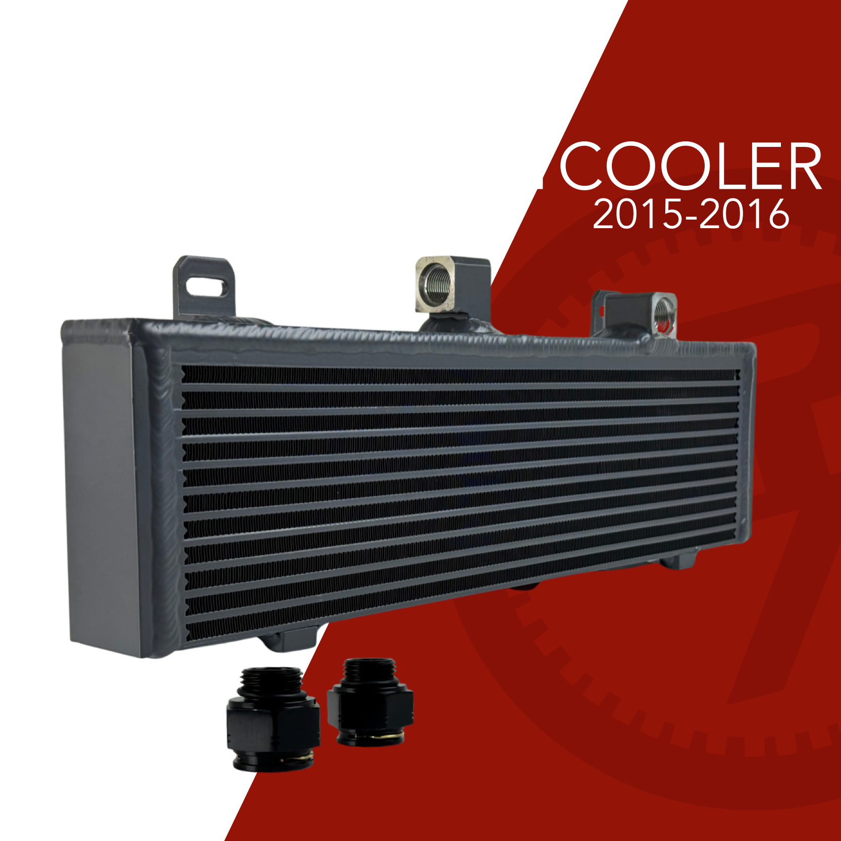 2015 - 2016 DURAMAX LML FLUIDYNE EXTREME DUTY BAR PLATE COOLER
